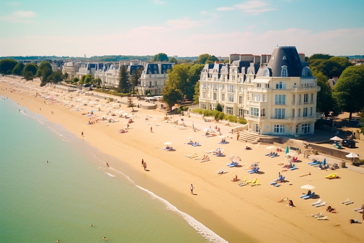 Французский Ла Боль: 9 километров песчаного пляжа и не только